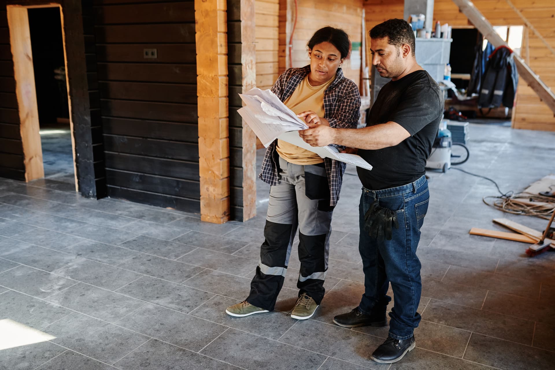 People planning a project